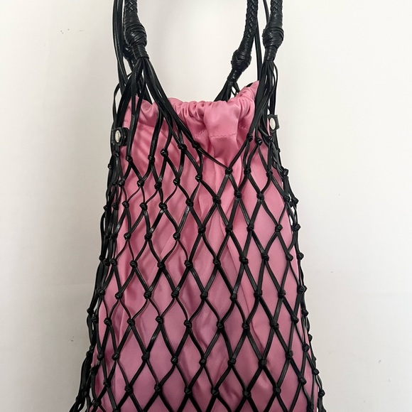 Prada Tessuto Nylon Net Tote. - Picture 2 of 7